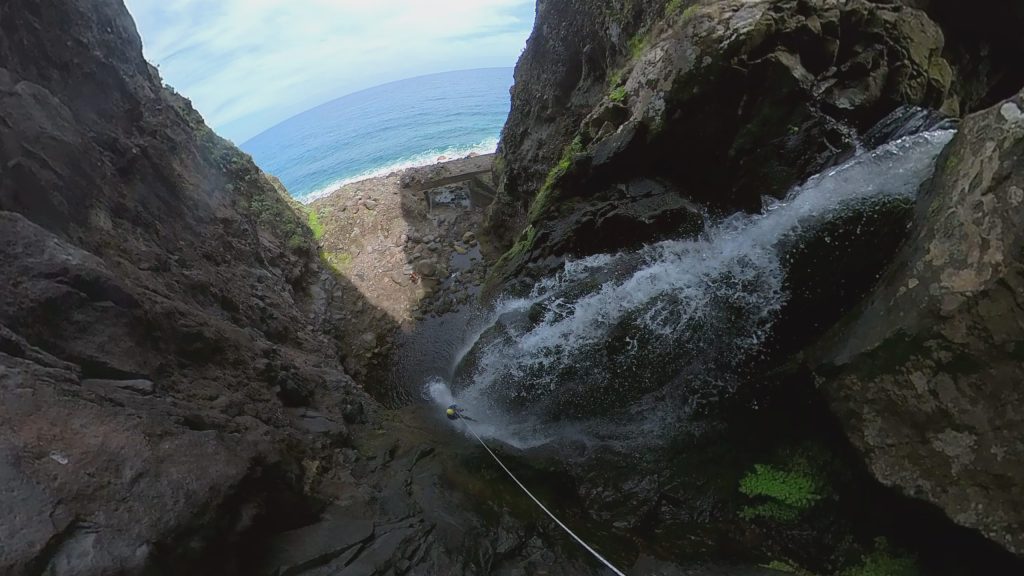 Ribeira Funda Final Waterfall
