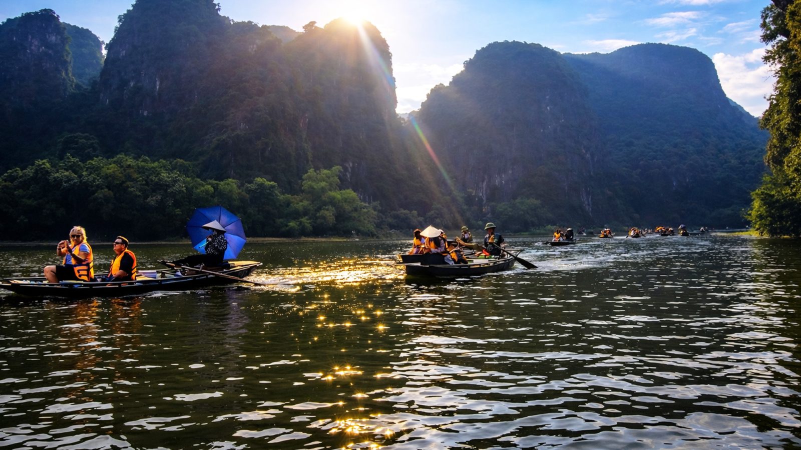 Trang an Boat Tour Time