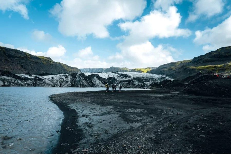 Katla Volcanic Ash Ridges