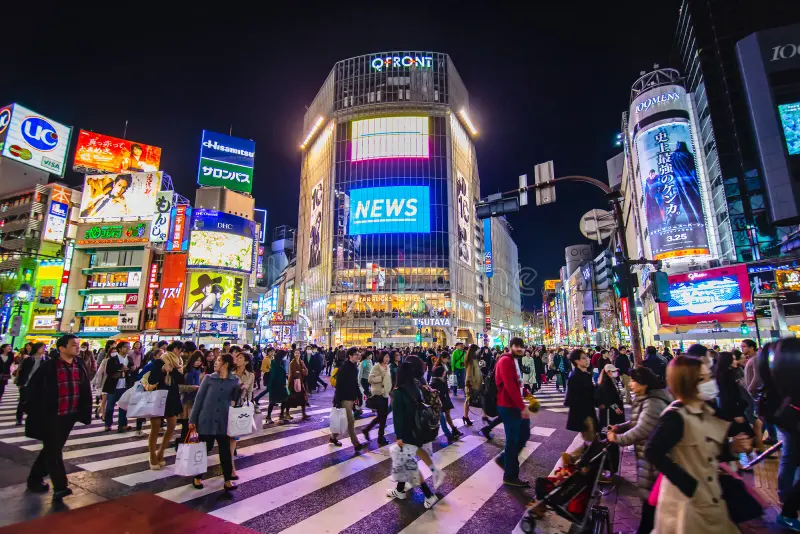 Shibuya Scramble Crossing