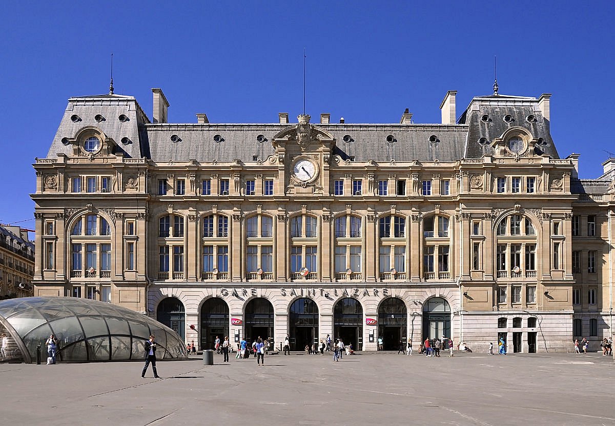 Departure from Paris