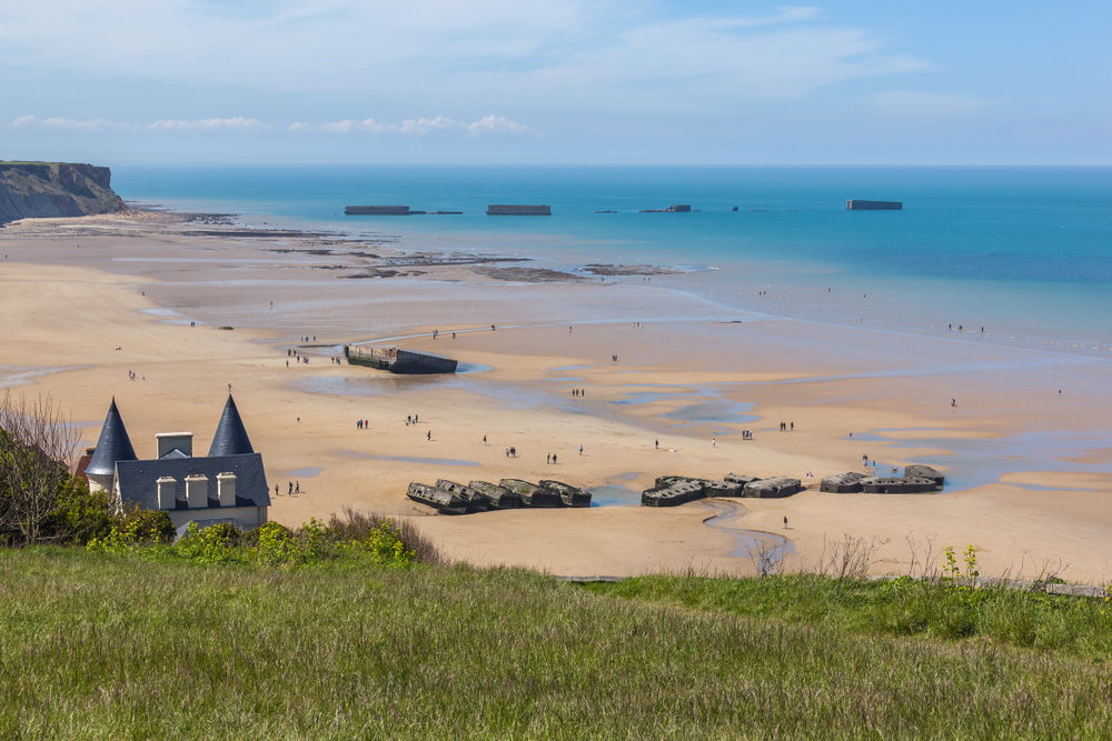 Arromanches Artificial Harbor
