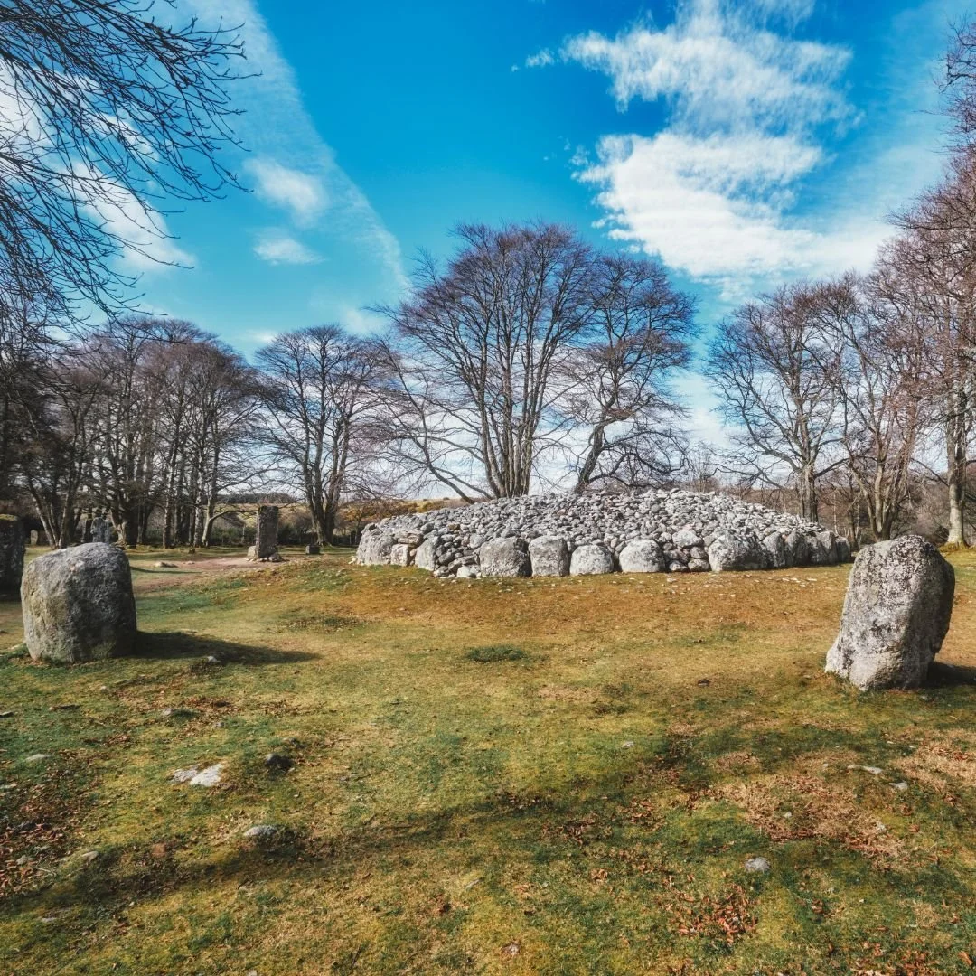 Clava Cairns Stone Circles
