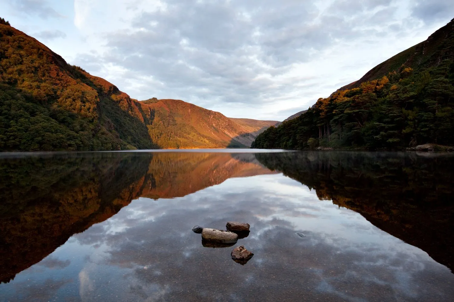 Glendalough Upper Lake Shoreline