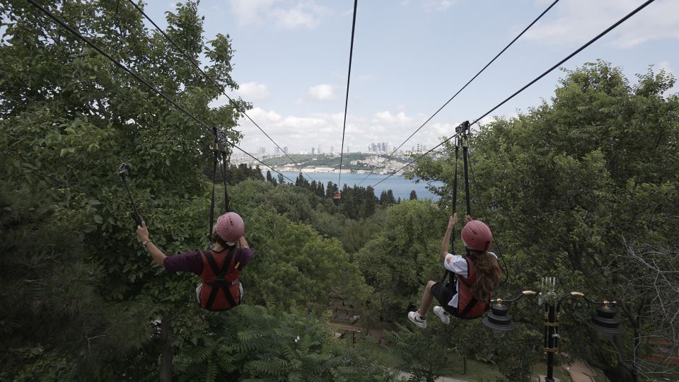 Istanbul Zipline Adventure With Bosphorus View