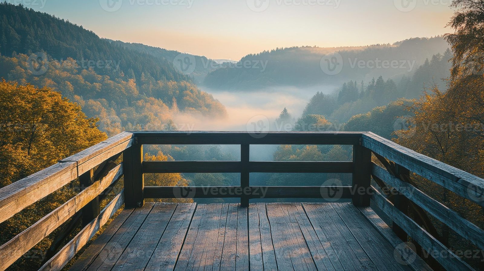 The Wooden Viewing Platform
