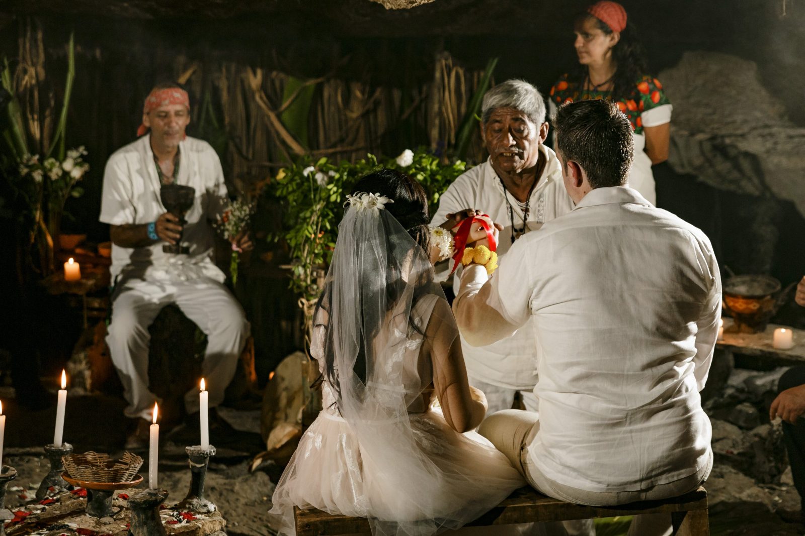 The Mayan Ceremony Altar