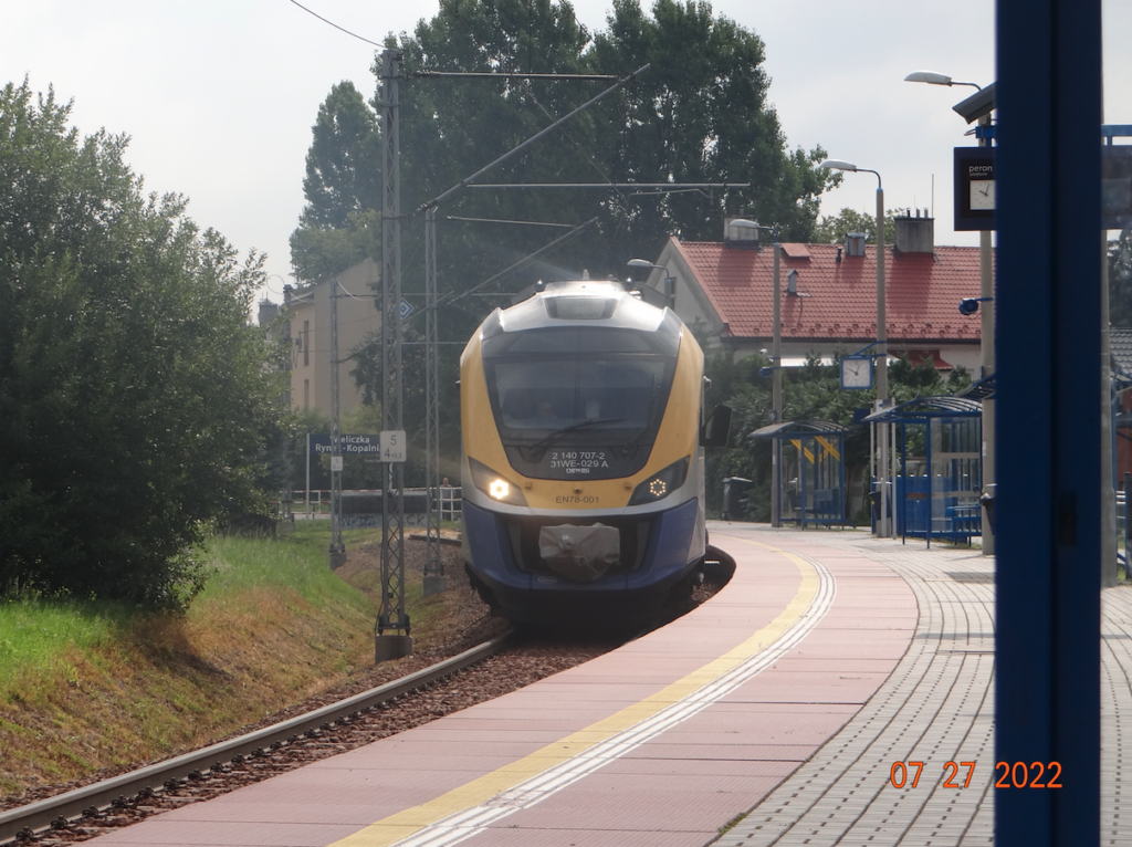 Krakow Salt Mine Train Station