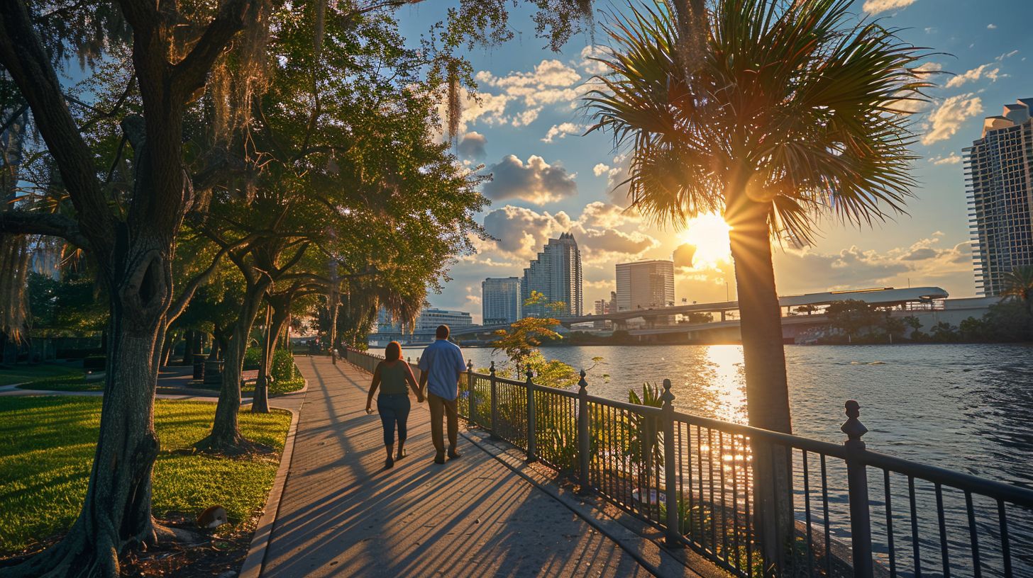 Sunset Cruise Tampa Riverwalk