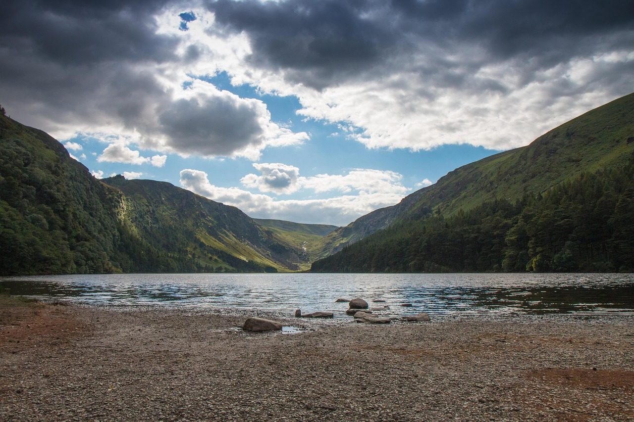 Glendalough Upper Lake Shoreline