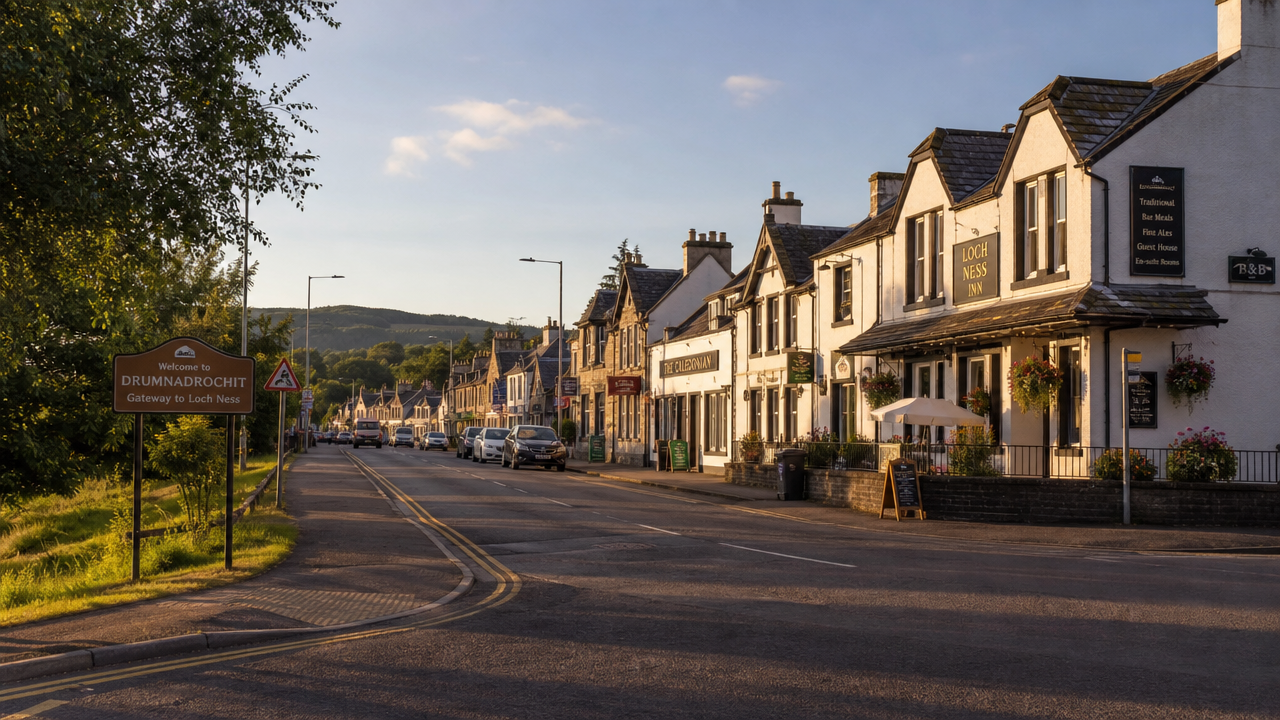 Drumnadrochit village centre