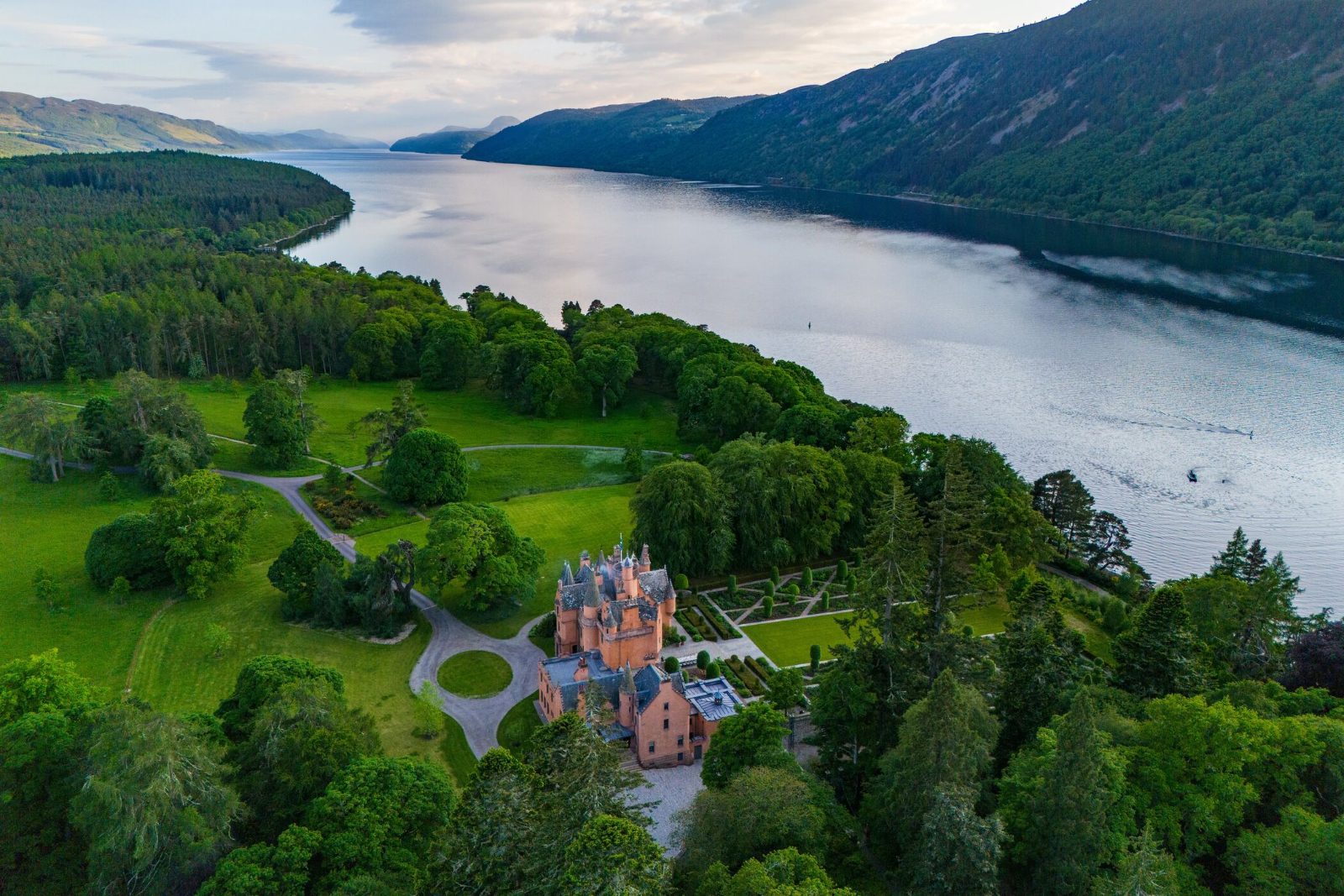 Aldourie Castle South Shore