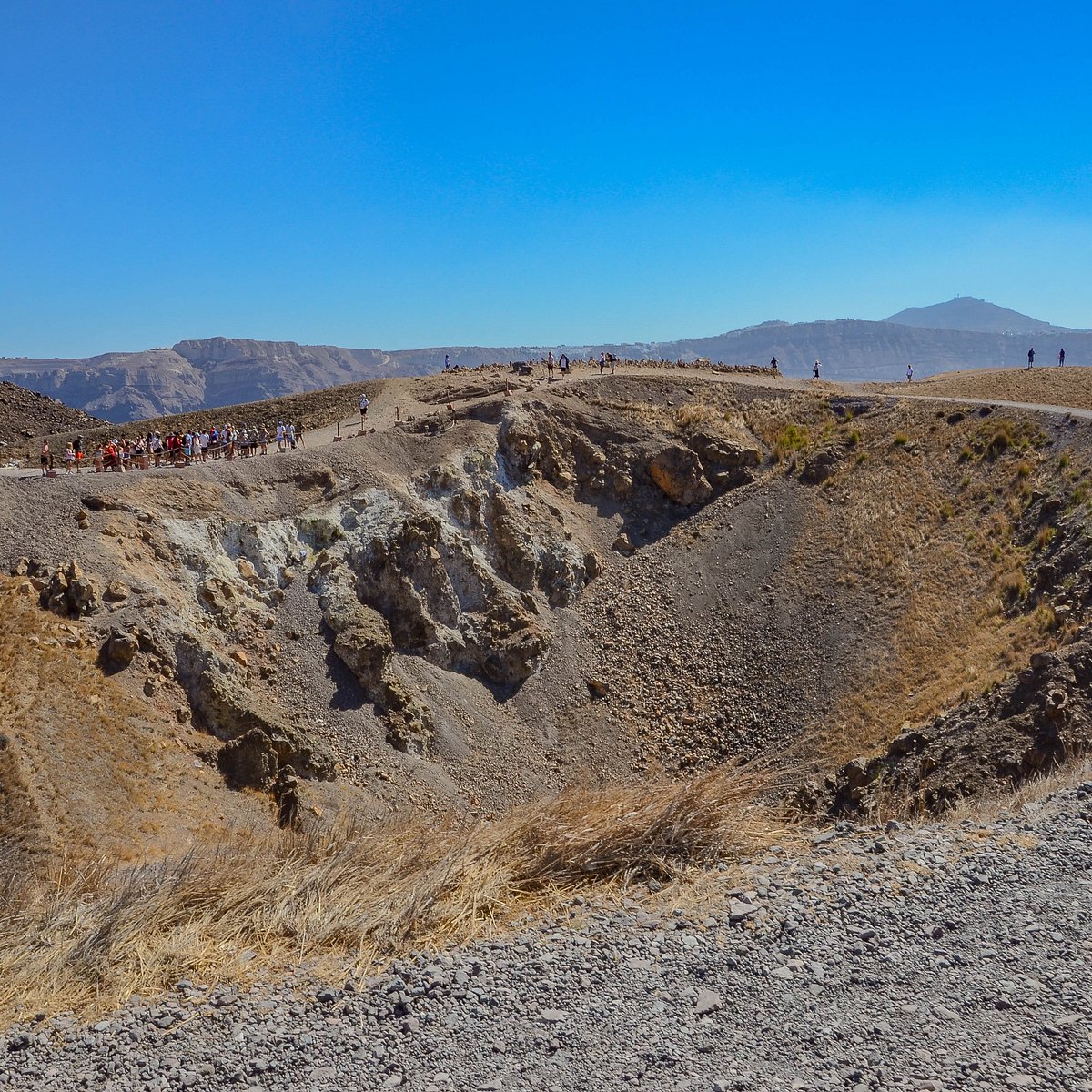 Inside Georgios crater