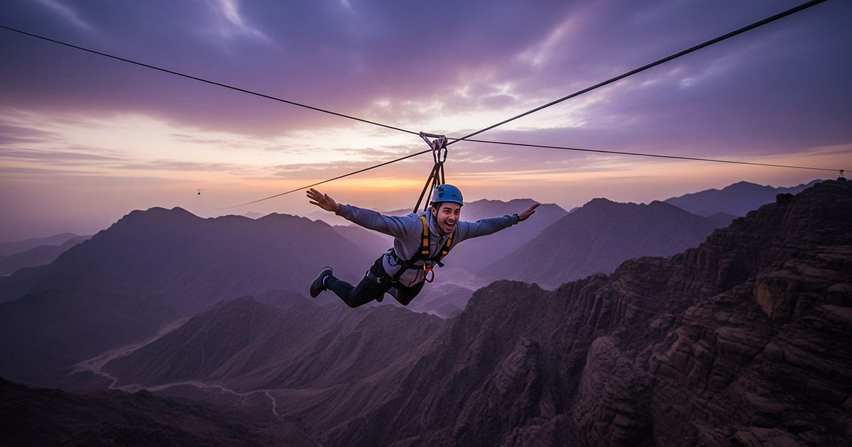 Jebel Jais Zipline