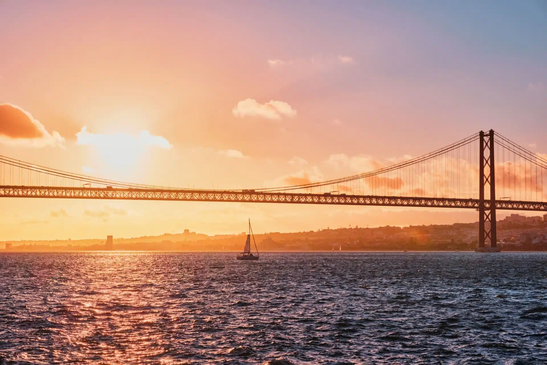 Sailing the Tagus River