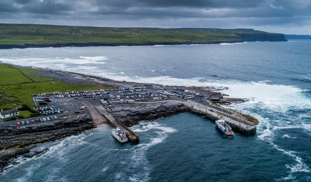 Doolin Pier Arrival