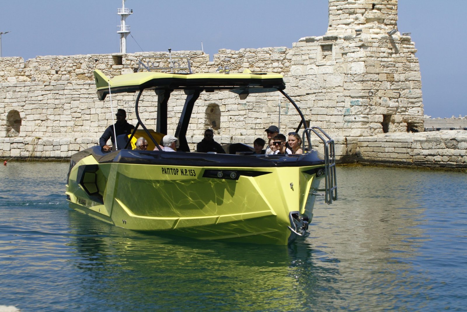 From Crete by Speedboat