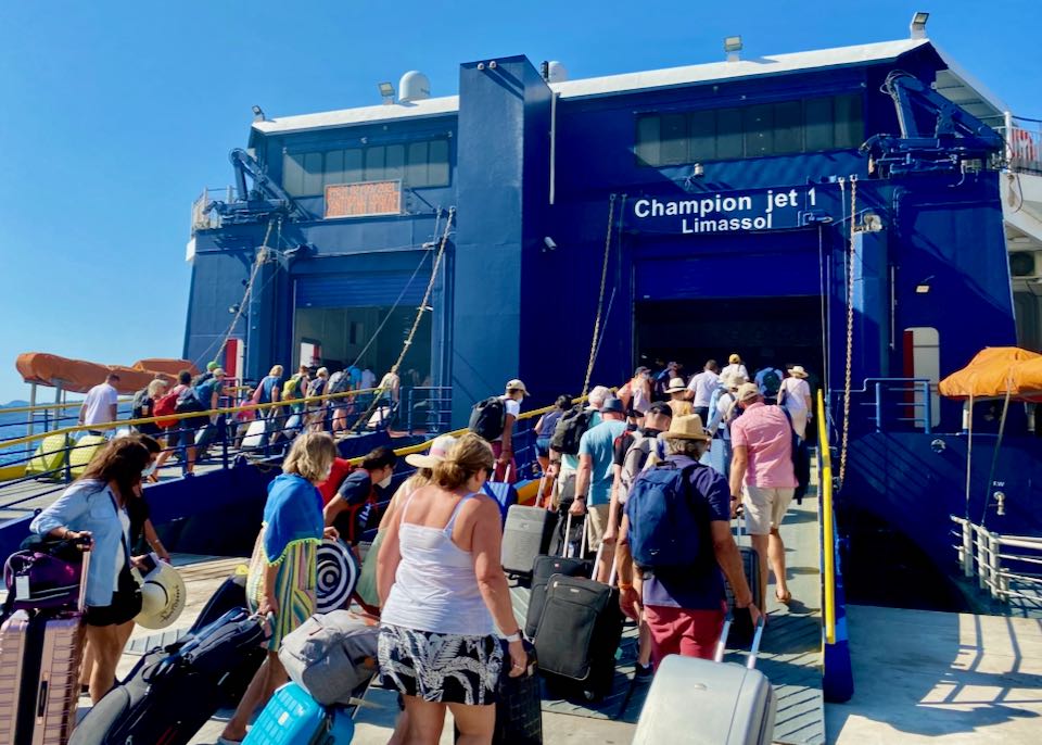 Heraklion Port Boarding