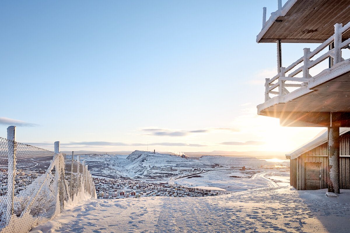 Mount Luossavaara Summit