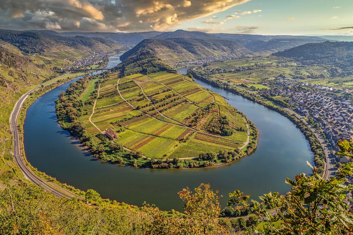 Moselle River Cruise Map