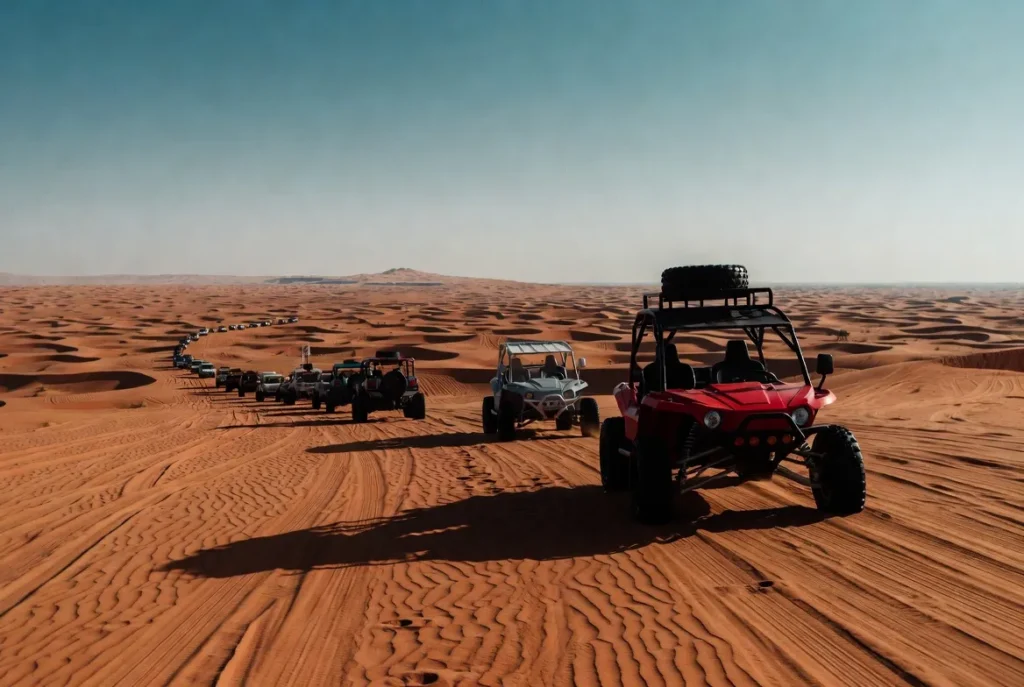 Dune Bashing Dubai Location