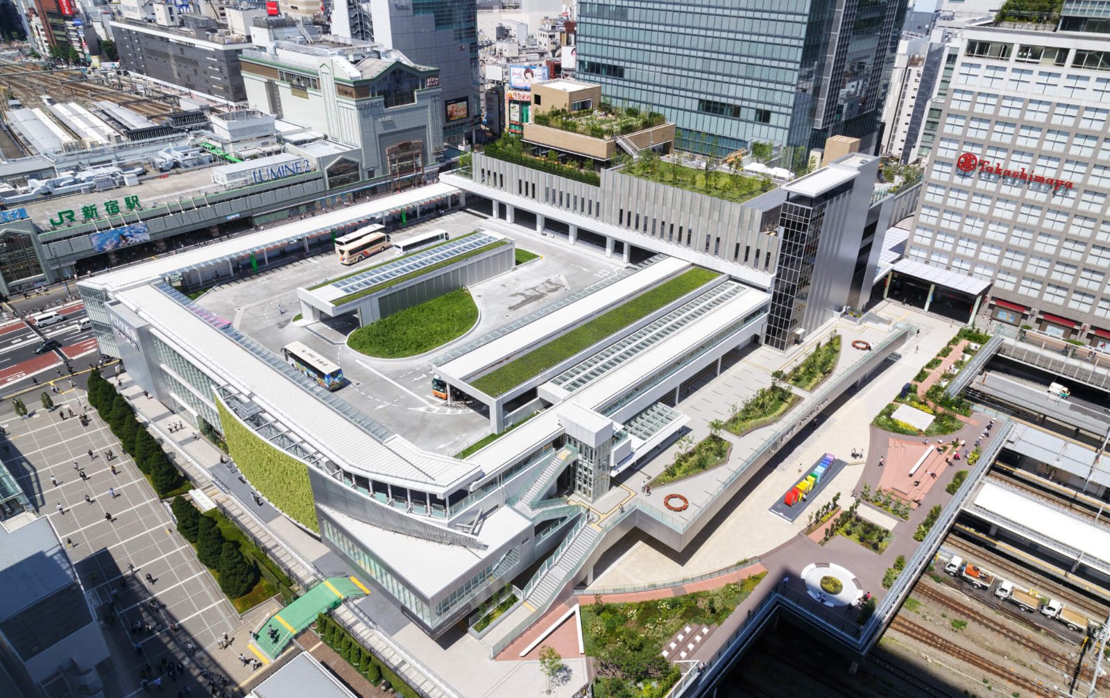 Shinjuku Station Surroundings