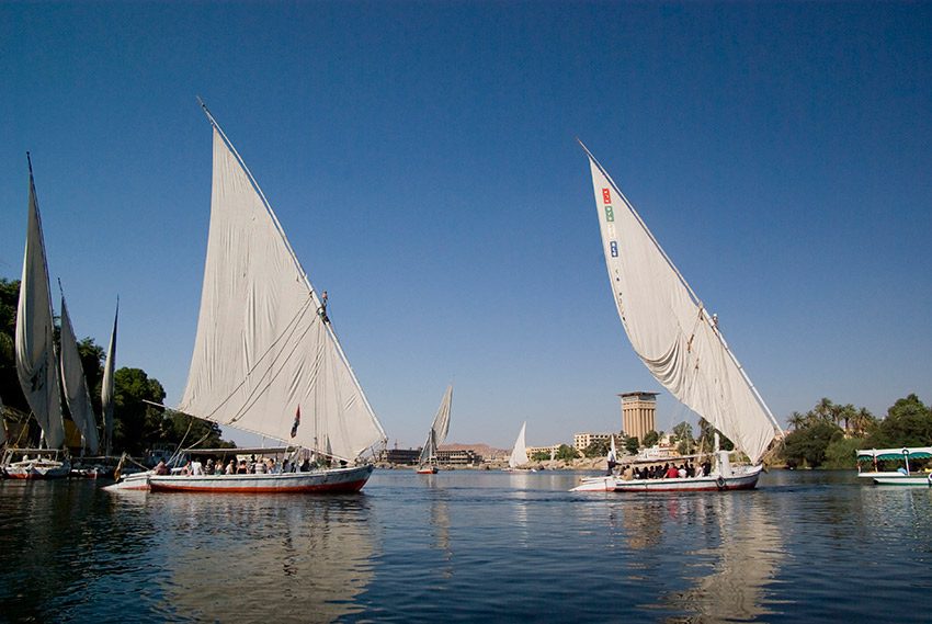 Felucca Ride Luxor to Aswan