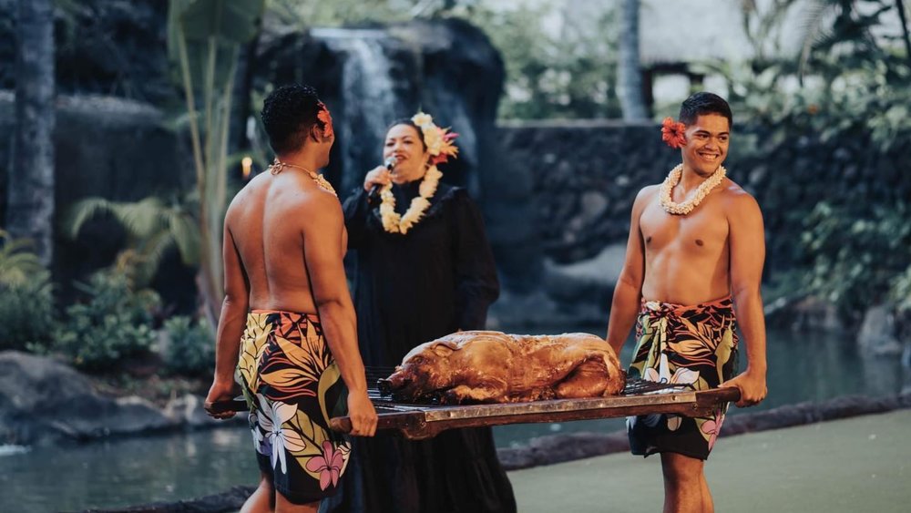 Traditional Imu Ceremony