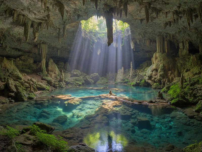 Puente de Dios Turquoise Pool
