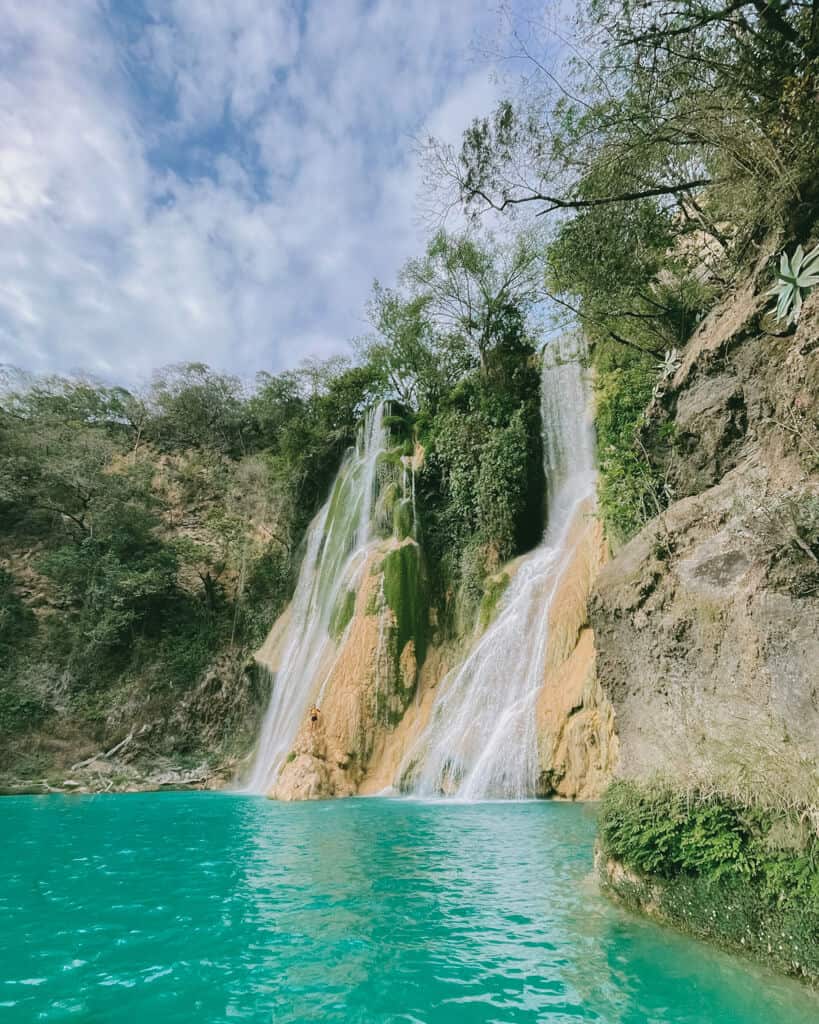 Minas Viejas Lower Falls