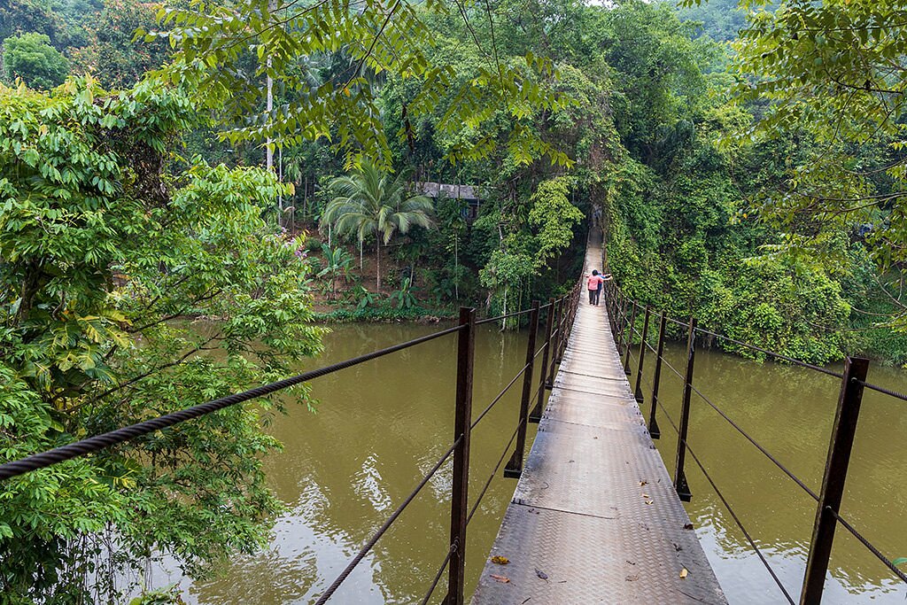 Kelani River Suspension Bridge