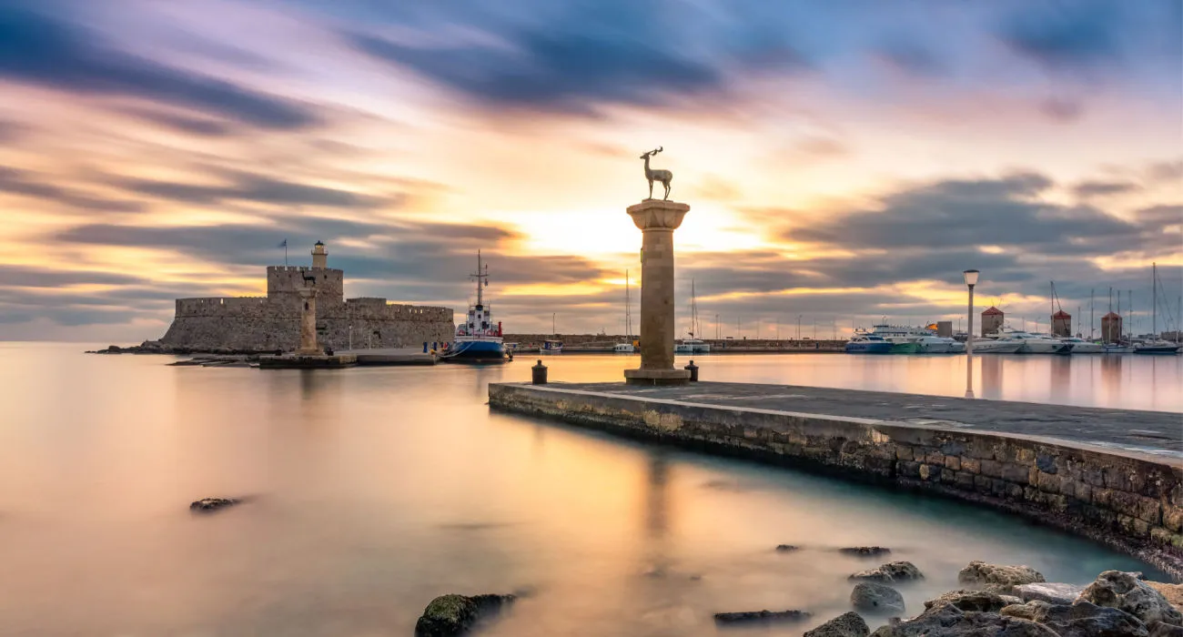 Mandraki Harbour