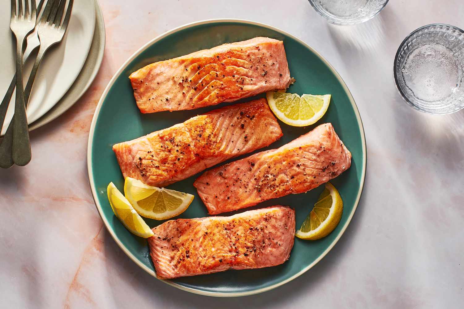 Pan Seared Atlantic Salmon