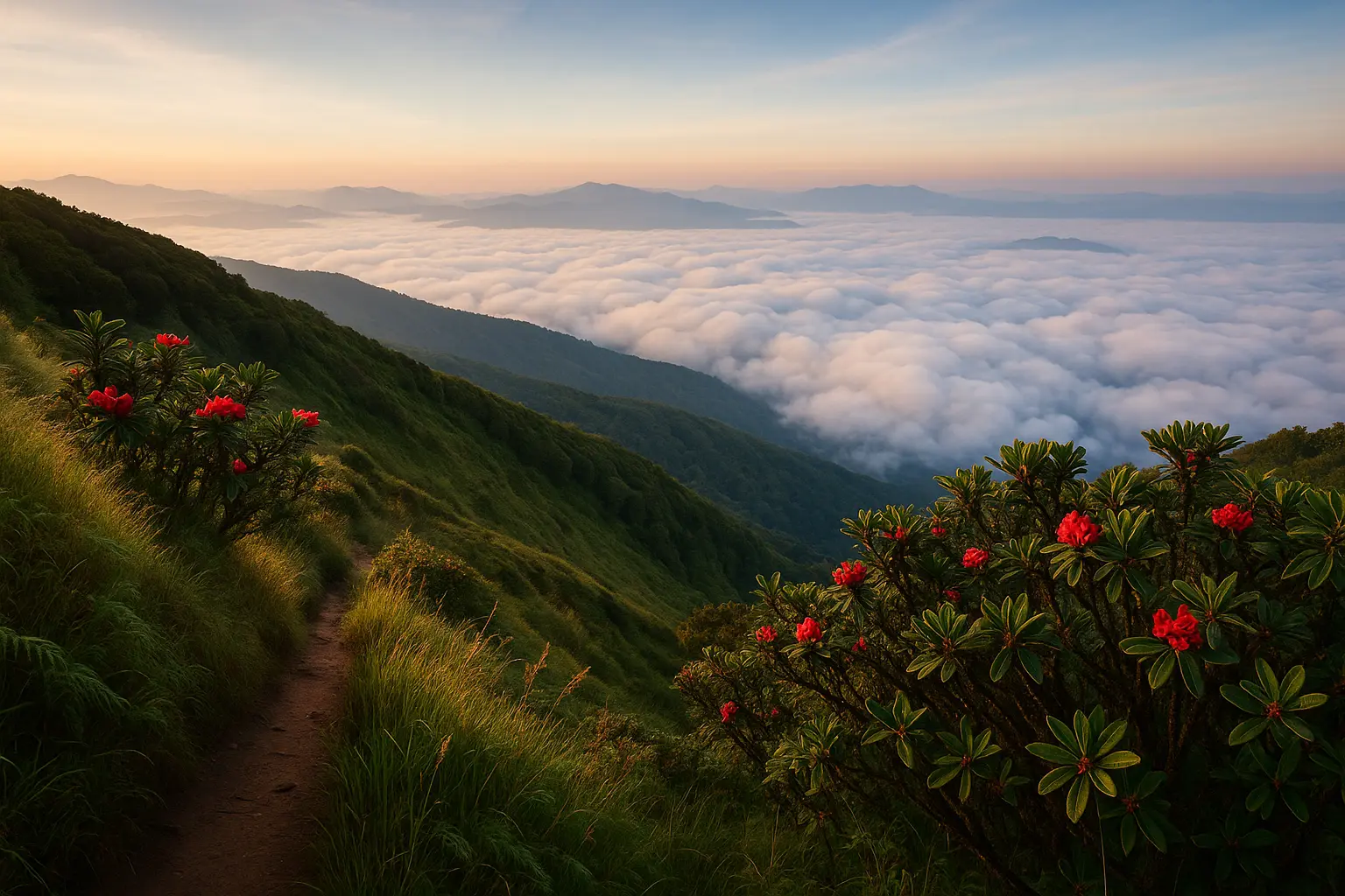 Doi Inthanon Tourist Map