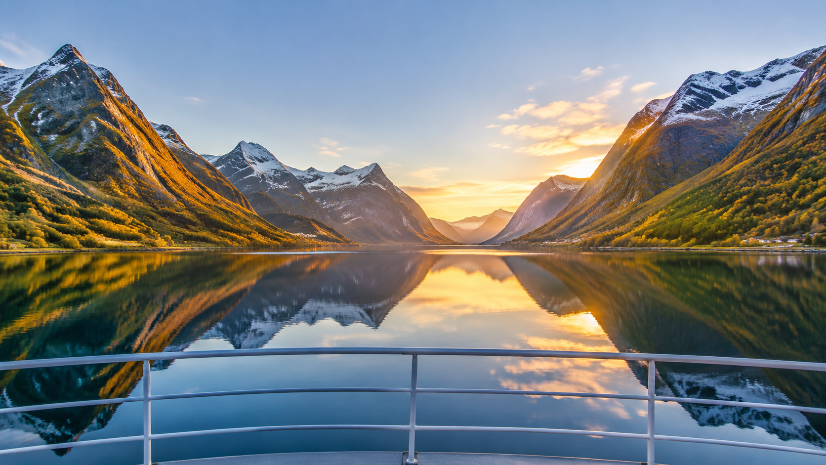Hjørundfjord Reflection Point