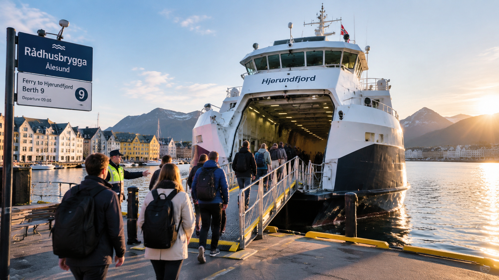 Hjorundfjord Cruise