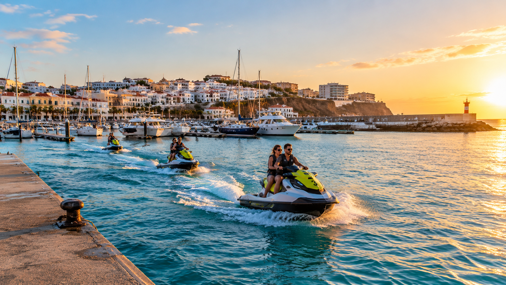 Marina de Albufeira Pier