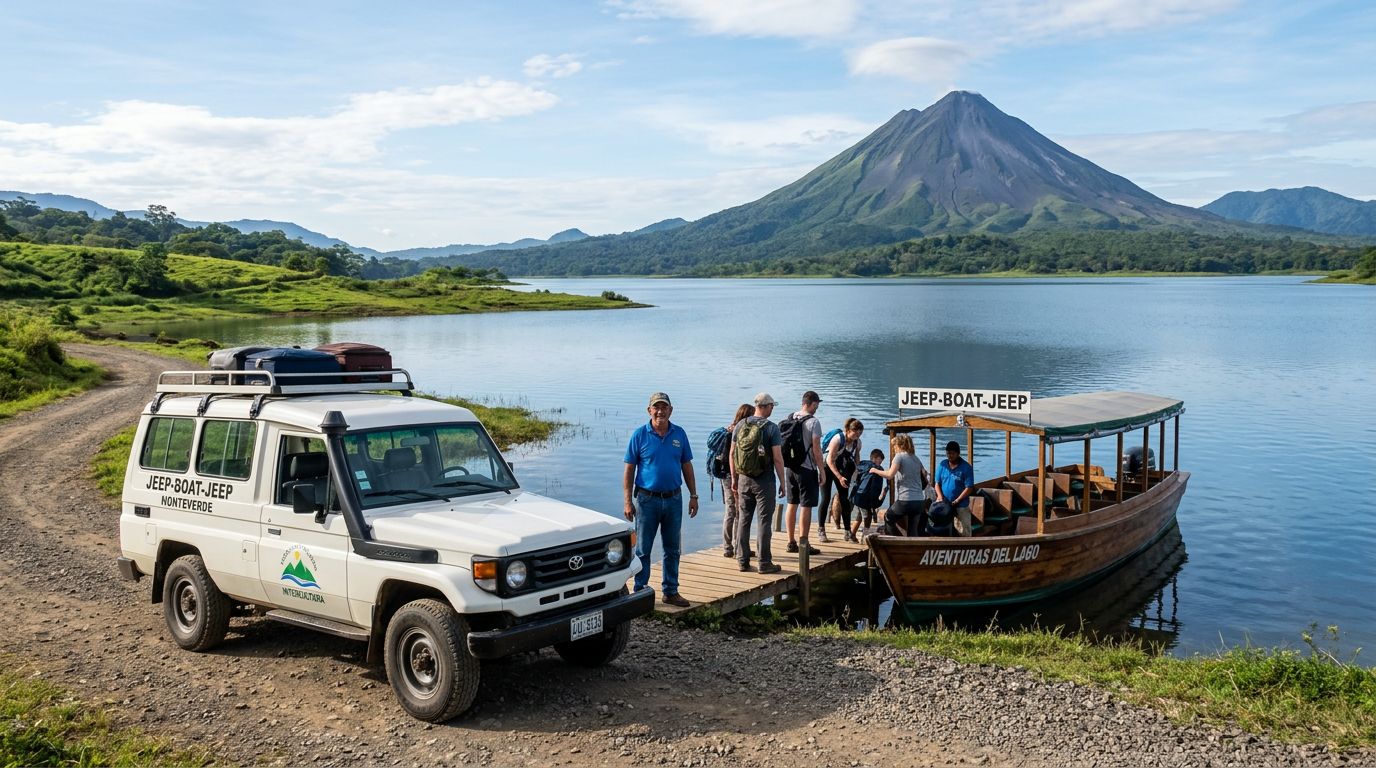 La Fortuna to Monteverde