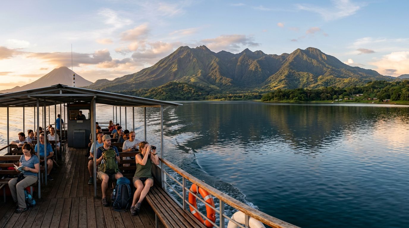 Lake Arenal Boat Transit