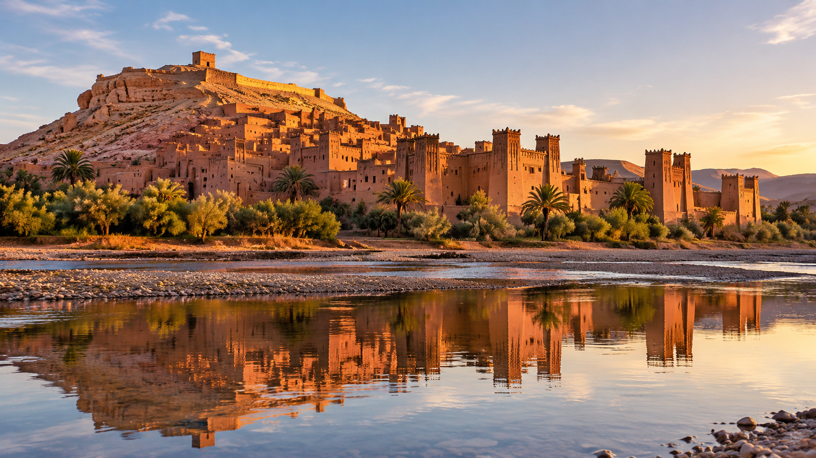 Ait Benhaddou Kasbah Ramparts