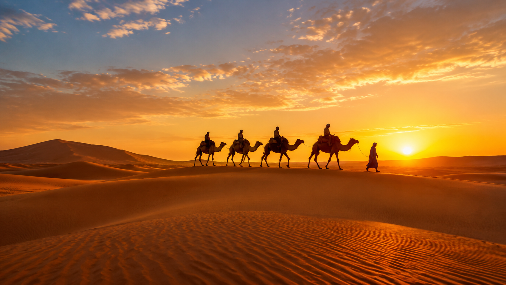 Merzouga Camel Caravan