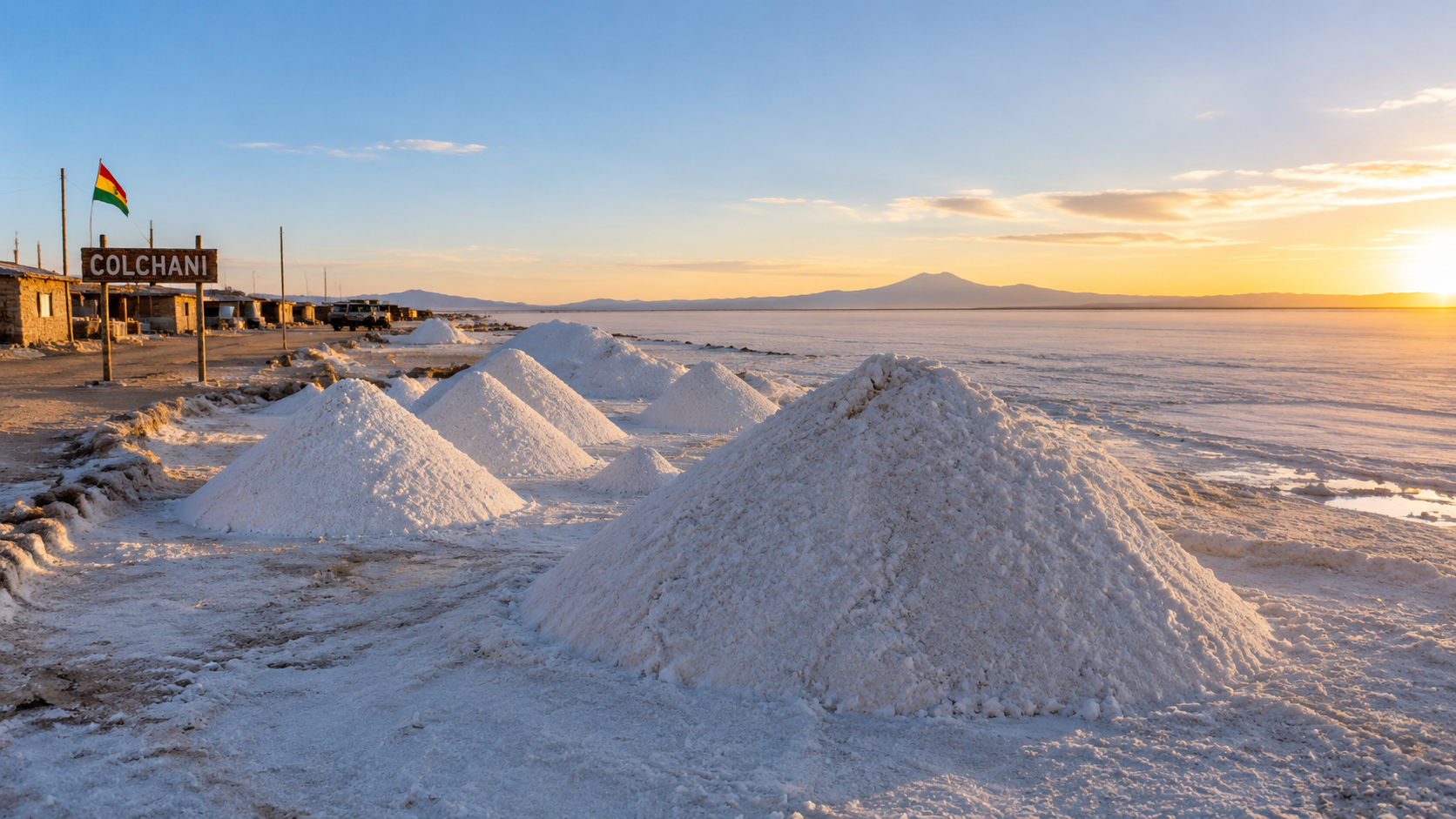 Colchani Salt Mounds