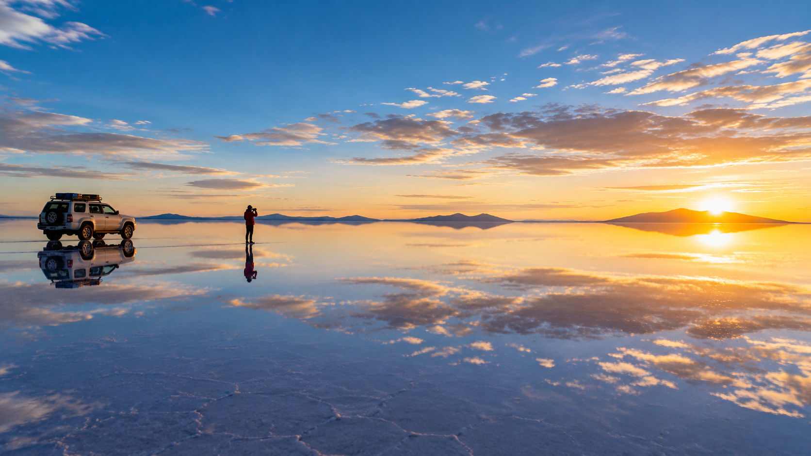 Salar de Uyuni Mirror Effect