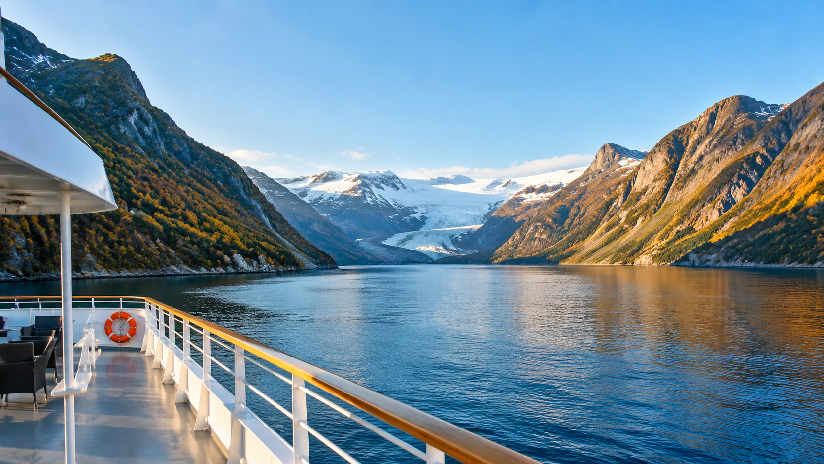 Folgefonna Glacier View