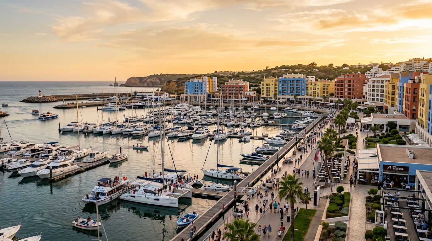 Marina de Albufeira Harbor