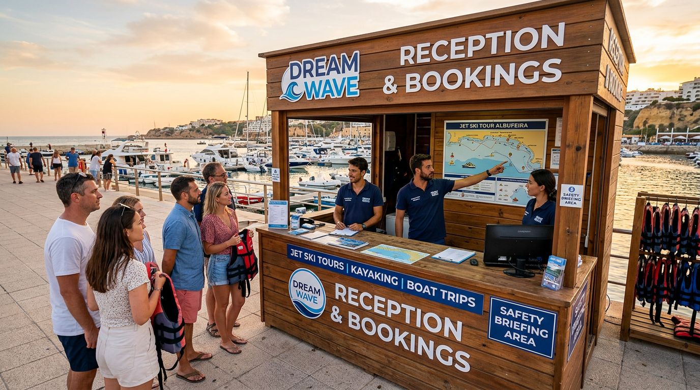 Dream Wave Reception Desk