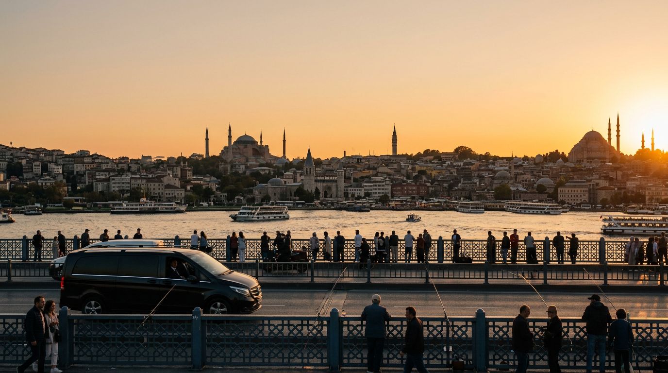 Galata Bridge Panorama