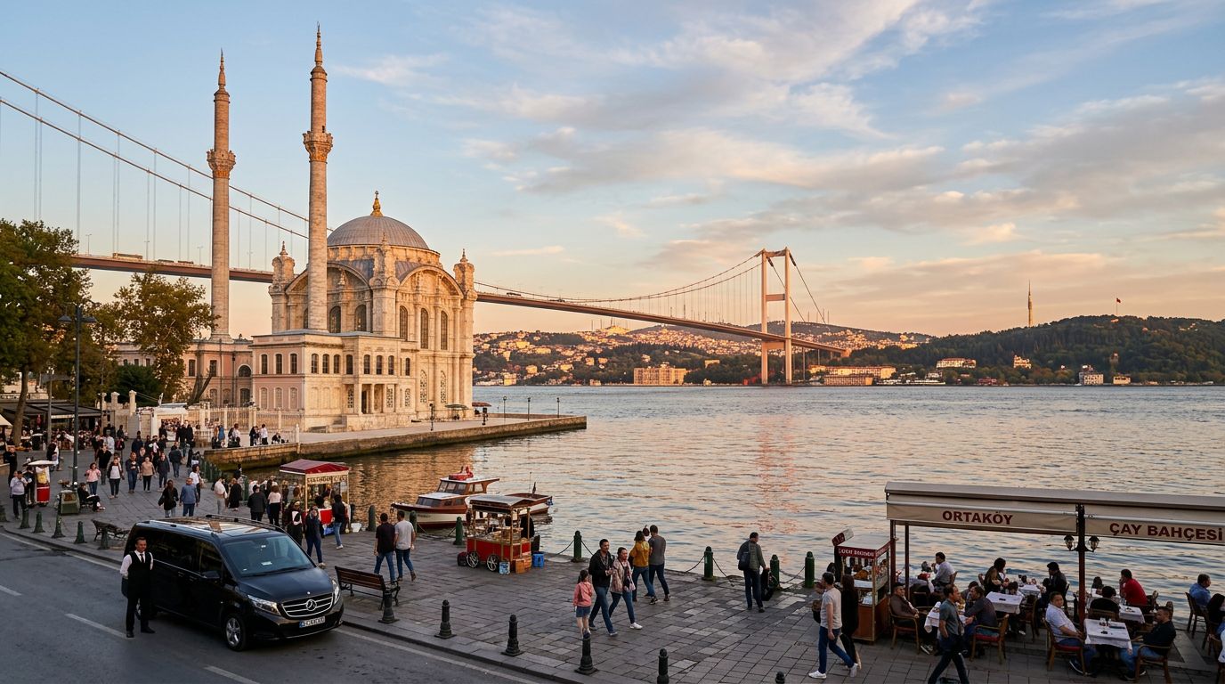 Bosphorus Bridge Lookout at Ortaköy