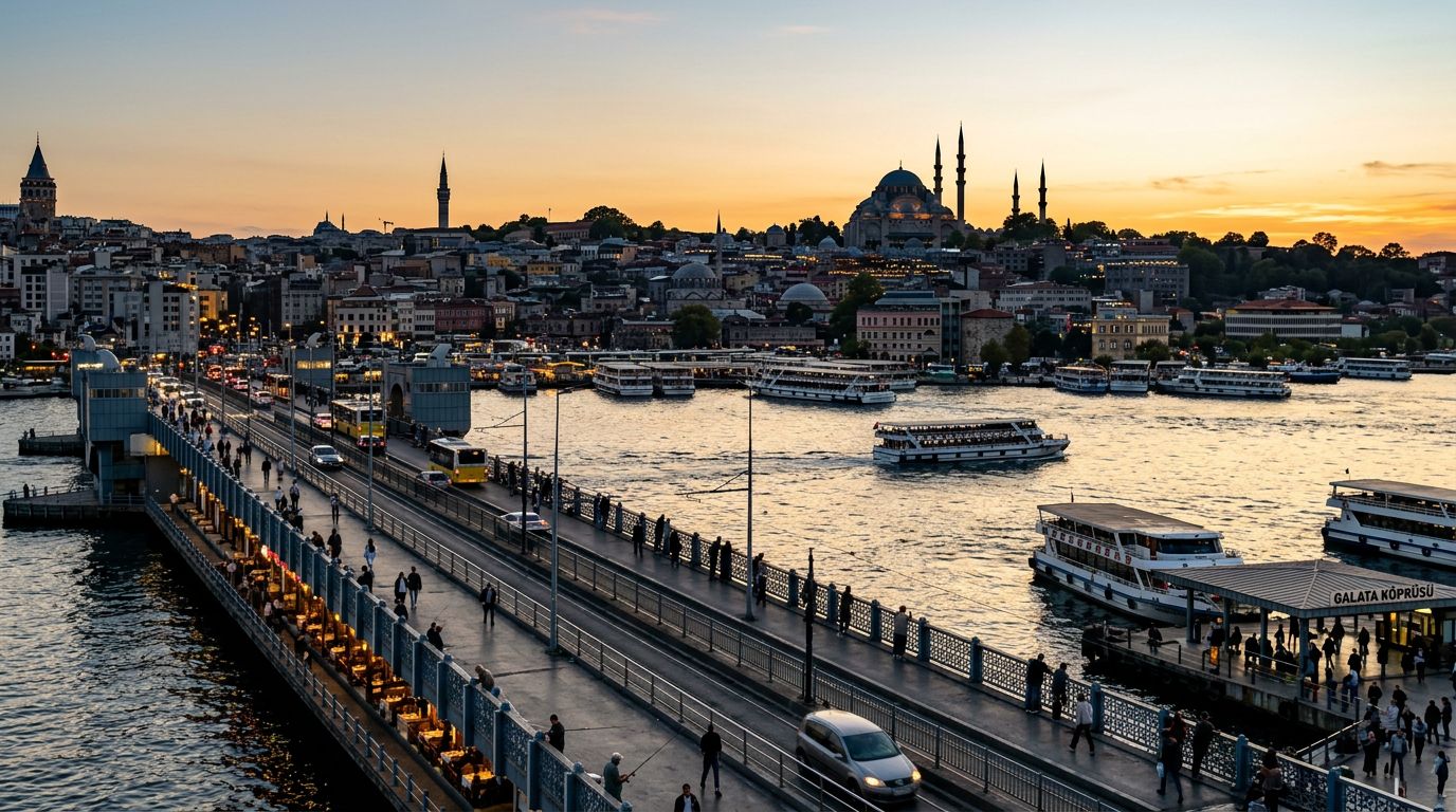 Galata Bridge Pier