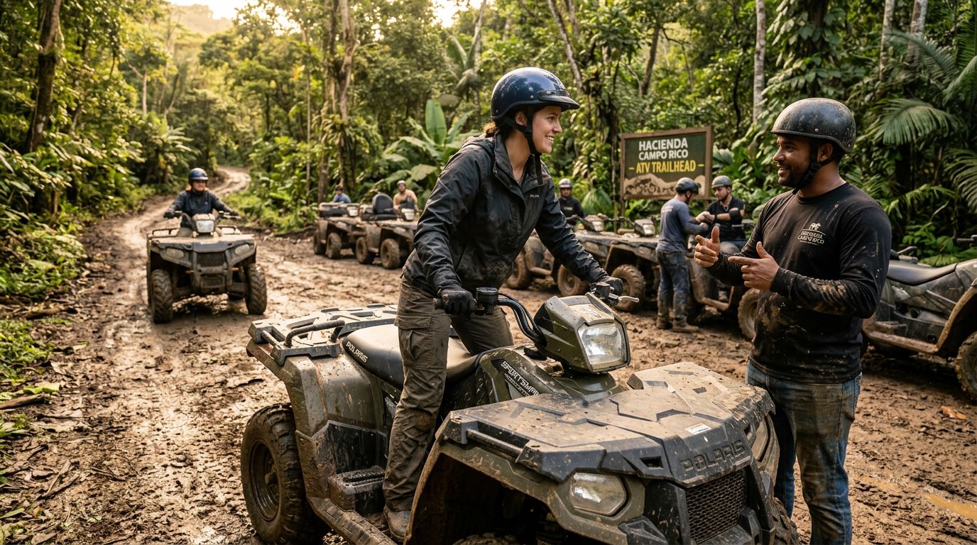 San Juan Atv Rainforest Tour